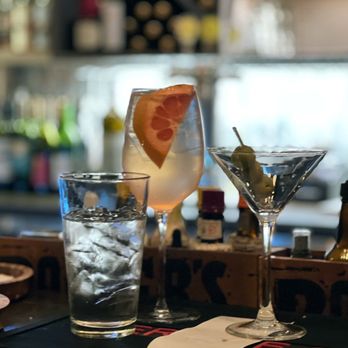 Stonewalls - a variety of cocktails on a bar - Steakhouses Near Me - Banner Elk, North Carolina