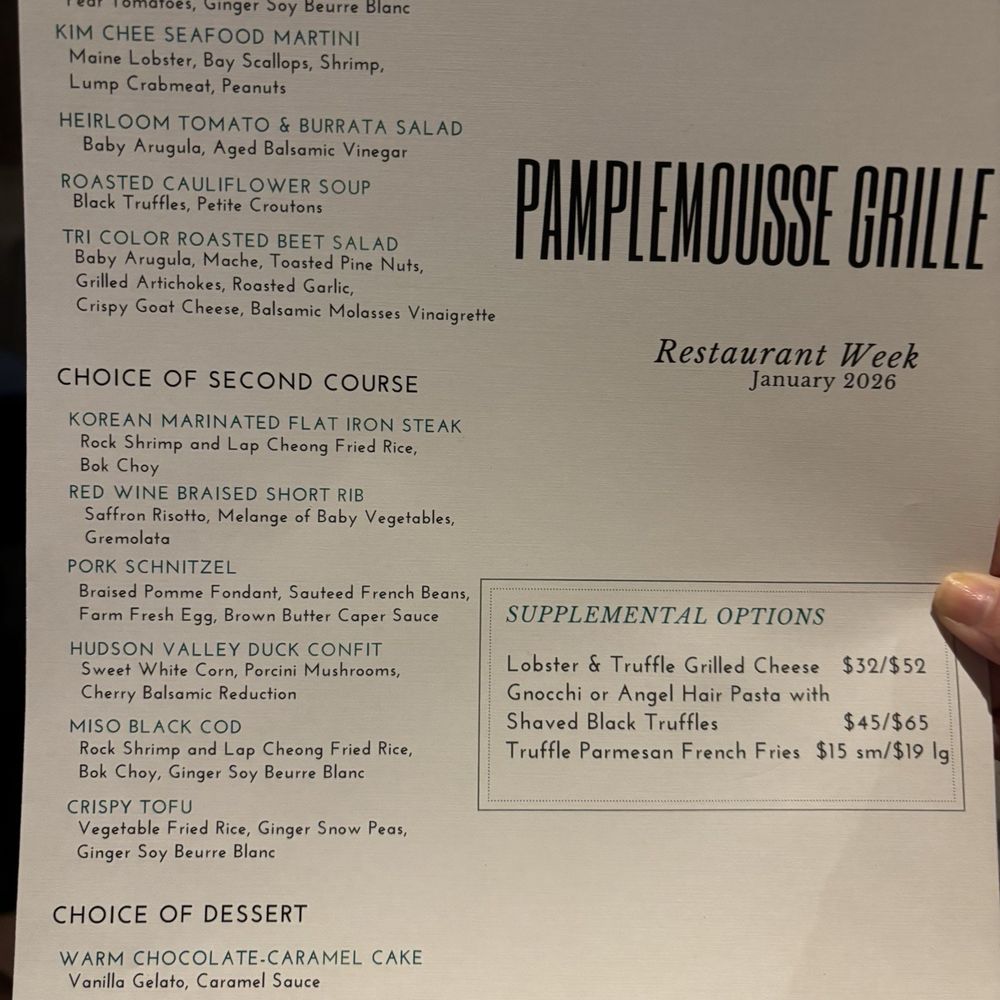 Pamplemousse Grille - SDRW 2025 menu. Ig@mel_foodie_ventures - New American Near Me - Solana Beach, California Pamplemousse Grille - SDRW 2025 menu. Ig@mel_foodie_ventures - New American Near Me - Solana Beach, California
