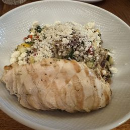 Mediterranean Vegetable Grain Bowl add Chicken