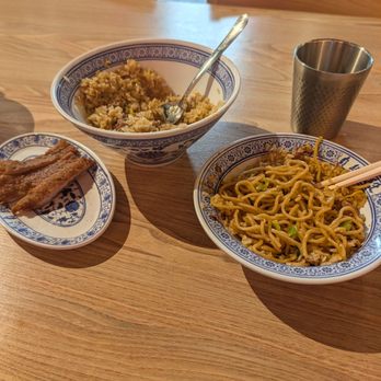 Duan’s Kitchen - Beef fried rice, beef chow mein, fried pork chop. - Noodles Near Me - Cupertino, California