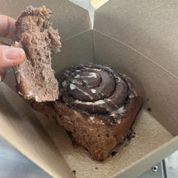 Chocolate cinnamon roll