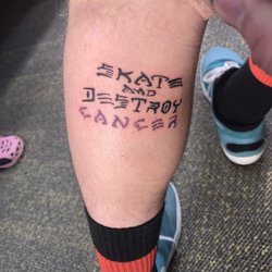 Purple Monkey Tattoo and Body Piercings - First tattoo turned out awesome! Kevin killed it!