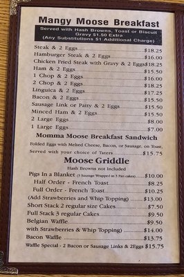 Menu photo 8 Mangy Moose Cafe Manteca, CA Menu photo 8 Mangy Moose Cafe Manteca, CA