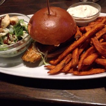 State & Main Kitchen & Bar - Sweet potato fries and I can't remember the burger. - Bars Near Me - Spruce Grove, Alberta