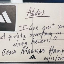 Adidas - Adidas's 5 stars service