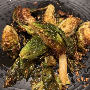 Han Korean BBQ House - Crispy Garlic Brussels Sprouts - Korean Near Me - Burbank, California Han Korean BBQ House - Crispy Garlic Brussels Sprouts - Korean Near Me - Burbank, California