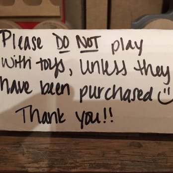 Palermo - How about you just don't sell toys? No need for yet another rude Palermo sign. - Coffee & Tea Near Me - Ventura, California