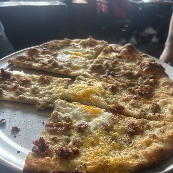 Rail Trail Flatbread - The breakfast flat bread is amazing - Bars Near Me - Milford, Massachusetts Rail Trail Flatbread - The breakfast flat bread is amazing - Bars Near Me - Milford, Massachusetts
