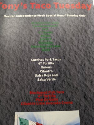 Menu photo 2 Tony's Pizza City Wyndmoor, PA Menu photo 2 Tony's Pizza City Wyndmoor, PA