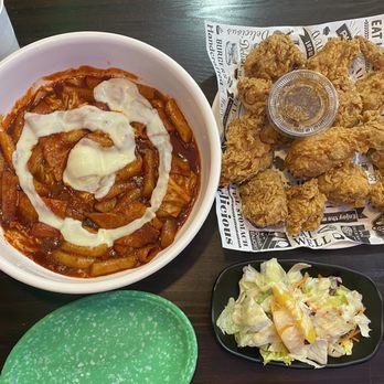 Luv Dduk - Luv Dduk Fried Chicken Combo - Korean Near Me - Cerritos, California Luv Dduk - Luv Dduk Fried Chicken Combo - Korean Near Me - Cerritos, California