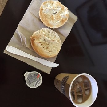 People's Place - Iced coffee and a bagel with cream cheese for $3.50 - Coffee & Tea Near Me - Syracuse, New York
