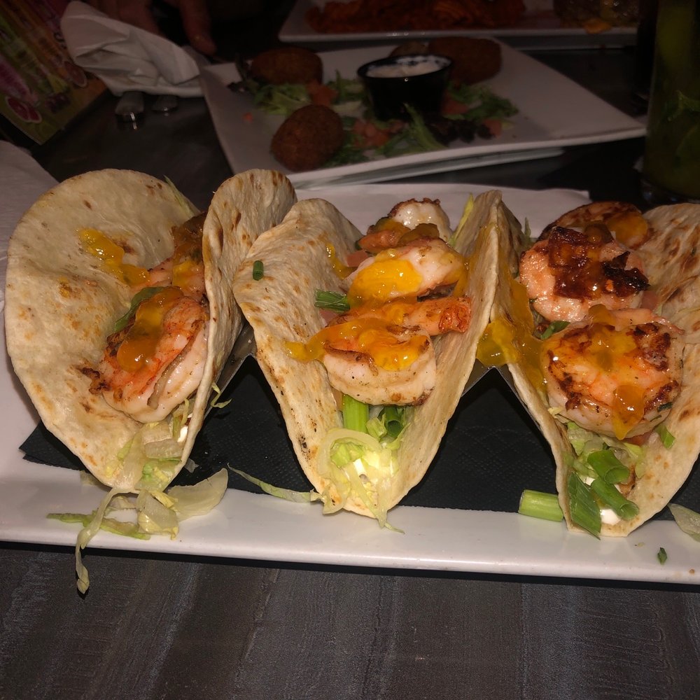 The Tipsy Boar - Shrimp tacos - New American Near Me - Hollywood, Florida The Tipsy Boar - Shrimp tacos - New American Near Me - Hollywood, Florida