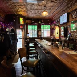 The Old Shillelagh - The scene from the bar. This would soon fill up.