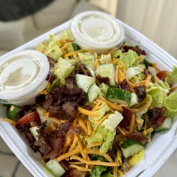 The Smoke Pit - Southern Salad w/ Ranch - Barbeque Near Me - Concord, North Carolina The Smoke Pit - Southern Salad w/ Ranch - Barbeque Near Me - Concord, North Carolina