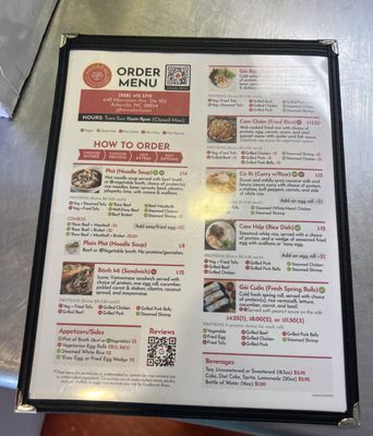 Menu photo 2 Pho Real Asheville, NC