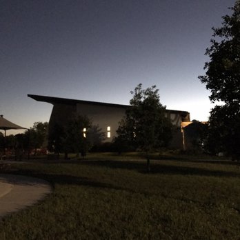 Mission Branch Library - Dusk at Mission Library a wonderful place to be even outside. - Libraries Near Me - San Antonio, Texas