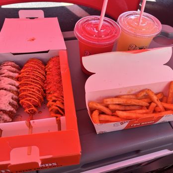 Two Hands Fresh Corn Dogs - Potato Dog, Spicy Dog, Mozzarella Dog - Hot Dogs Near Me - Albuquerque, New Mexico