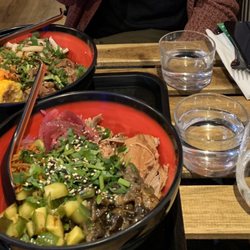 BOWLS by Kwanghi Chan - Cha shui bowl & 5-spice brisket bowl. Happy Valentine's Day! Booked a reservation on Open Table
