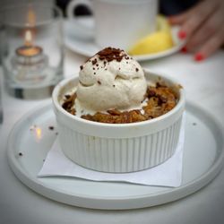 Laurel Hardware - Croissant bread pudding. Heavy but so yummy!