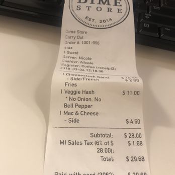Dime Store - Breakfast & Brunch Near Me - Detroit, Michigan