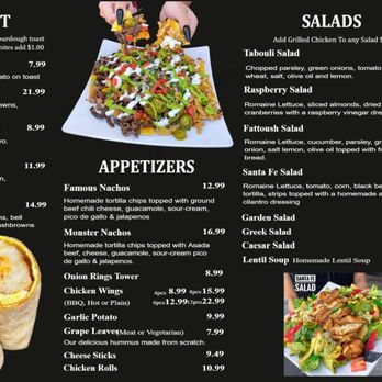 World Famous Grill - Menu pg 1 - Mexican Near Me - Downey, California World Famous Grill - Menu pg 1 - Mexican Near Me - Downey, California