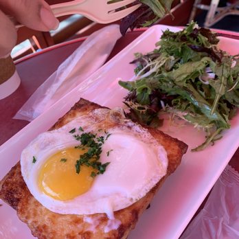 Moulin - La Croque Madam... unreal - Cafes Near Me - Laguna Beach, California