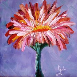 Jodi Baldacci Art Studio - 6x6 Oil Painting