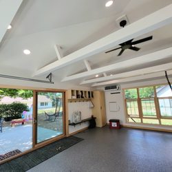 Sabrius Electric - So much space, such awesome lighting and electrical. Air conditioned and heated!
