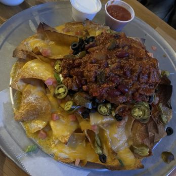 The Last Chair - Nachos with chili - Pizza Near Me - West Dover, Vermont The Last Chair - Nachos with chili - Pizza Near Me - West Dover, Vermont