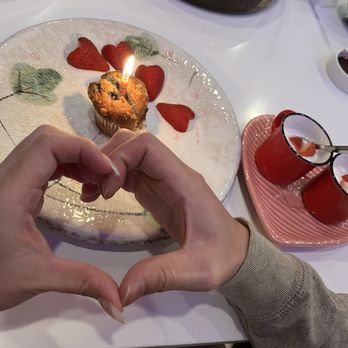 Oystra Sushi & Kitchen - Cute freebie on anniversary - Japanese Near Me - Duluth, Georgia