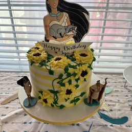 Birthday cake made by Anisha