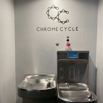 Chrome Cycle Studio - Water! - Cycling Classes Near Me - Los Angeles, California Chrome Cycle Studio - Water! - Cycling Classes Near Me - Los Angeles, California