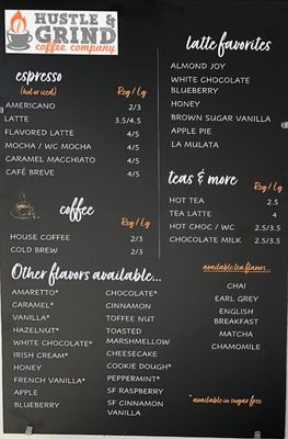 Menu photo 1 Hustle and Grind Moody, AL