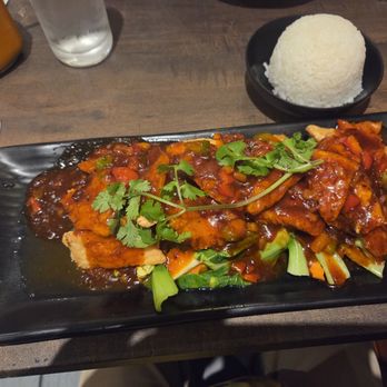 Thai Hot Box - Pla lard prig (fried tilapia) - Thai Near Me - New York, New York Thai Hot Box - Pla lard prig (fried tilapia) - Thai Near Me - New York, New York