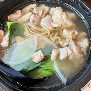 Ruyi Hand Pulled Noodle - The Mrs. had the chicken soup with hand pulled noodles. - Chinese Near Me - Madison, Wisconsin