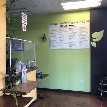 AL PHO - During COVID they're only doing take out. Before COVID, you would order here then take your number to the seating area to the left. - Vietnamese Near Me - Santa Maria, California