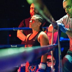 Tong Dragon Mixed Martial Arts - Mr. Colon & I ready for war!