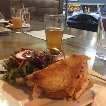 Pacific House - Yummy tuna melt sandwich paired with a lager. - Sports Bars Near Me - Vancouver, Washington Pacific House - Yummy tuna melt sandwich paired with a lager. - Sports Bars Near Me - Vancouver, Washington