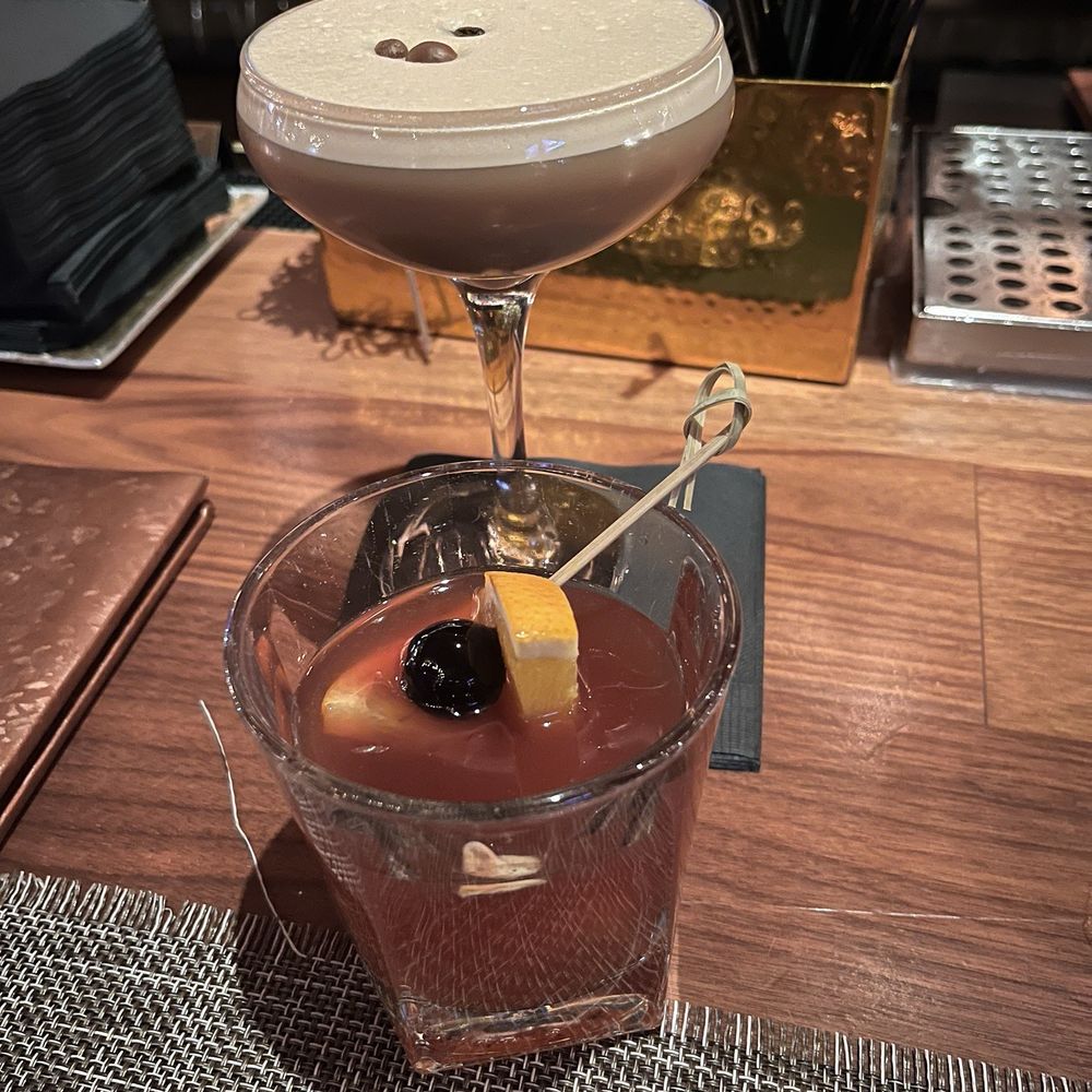 The Dagny - Drinks at the bar (espresso martini and old fashion) - Hotels Near Me - Boston, Massachusetts The Dagny - Drinks at the bar (espresso martini and old fashion) - Hotels Near Me - Boston, Massachusetts
