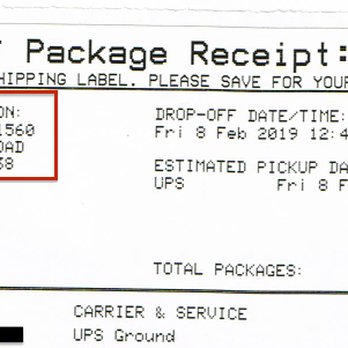 The UPS Store - DROP OFF RECEIPT 02-08-19 - Printing Services Near Me - San Jose, California The UPS Store - DROP OFF RECEIPT 02-08-19 - Printing Services Near Me - San Jose, California