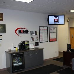 King Collision Centers - Refreshment Center offers complimentary coffee, teas, sodas, juice and bottled water.