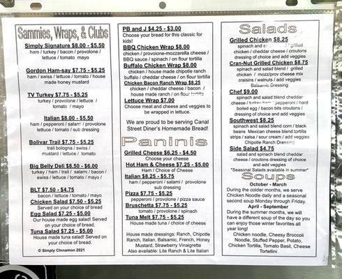 Menu photo 3 Simply Cinnamon Bolivar, OH
