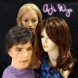 AJ's Wigs and Gettin Golden - WE DO NOT OFFER TANNING! We have over 500 wigs in stock New England. Please read our non-recommended reviews for wig reviews.