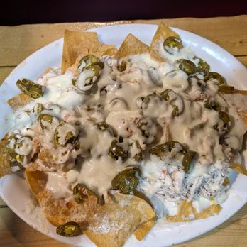 Jalapenos Bar And Grill - Original Chicken Nachos (special request) - Mexican Near Me - Nampa, Idaho Jalapenos Bar And Grill - Original Chicken Nachos (special request) - Mexican Near Me - Nampa, Idaho