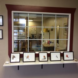 Squak Art Studio - The gallery, featuring signed prints by Annie Moorehead