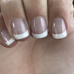 My GEL manicure the day I got them done My GEL manicure the day I got them done