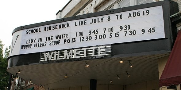 The Wilmette Theatre by null