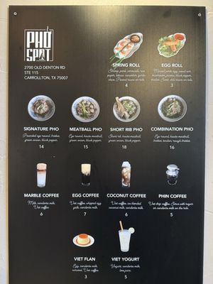 Menu photo 6 Pho Xom Carrollton, TX