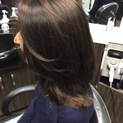 Bombshell Hair and Makeup Studio - I wish I would've captured the BEFORE, so you could see the sad shape my hair was in & fully appreciate how amazing it is now.