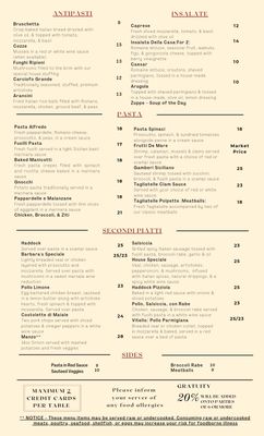 Menu photo 3 La Summa Boston, MA